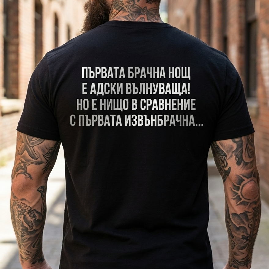 Тениска - Първата брачна нощ