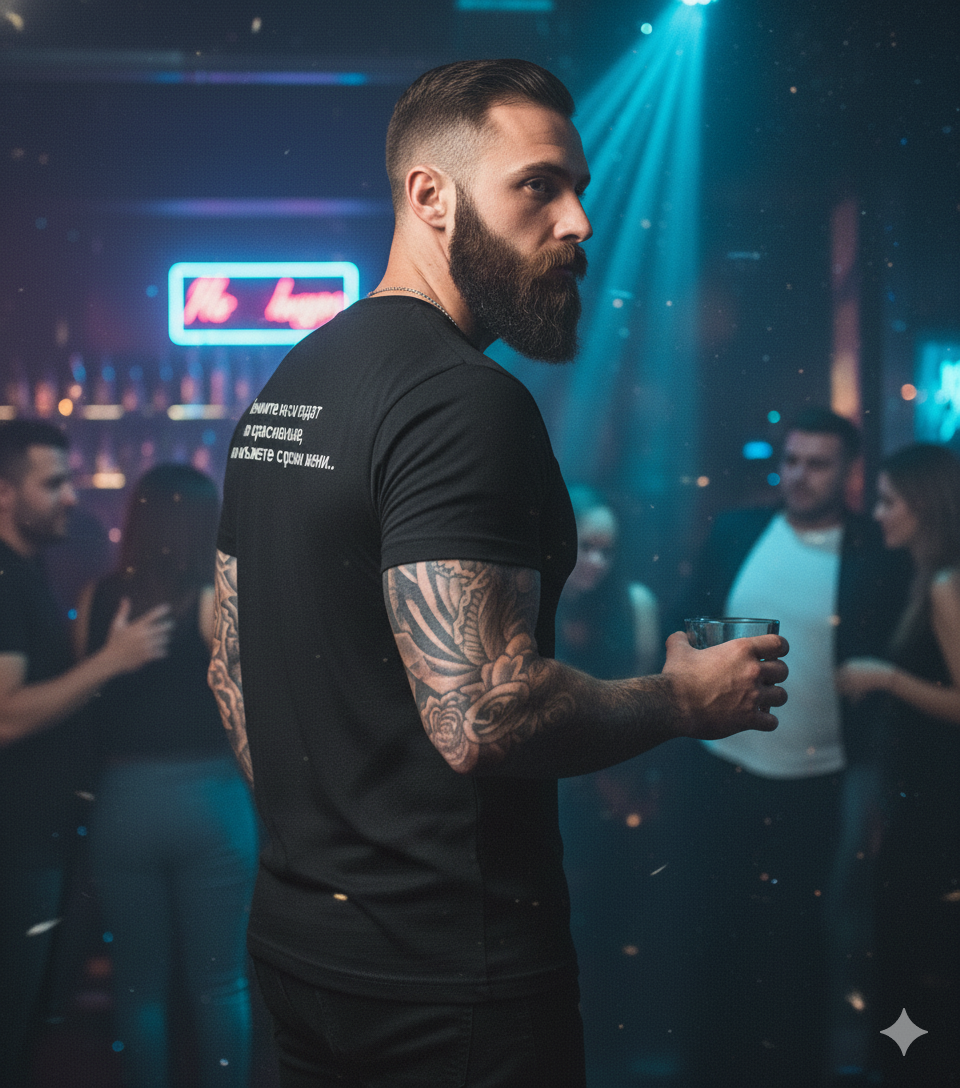 Мъжка тениска - Жените след красивите мъже