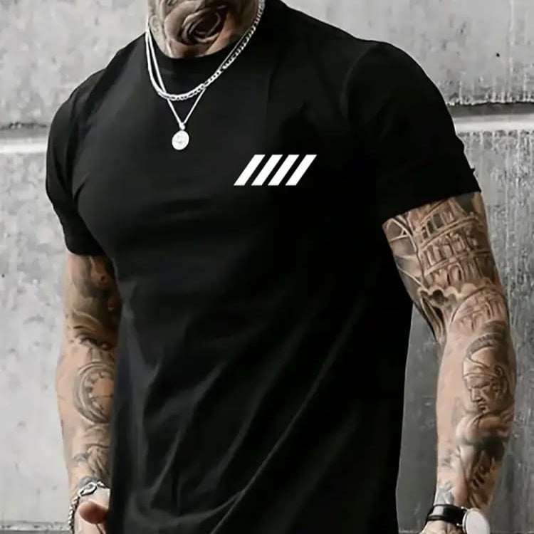 Мъжка стилна тениска – класика за всеки ден