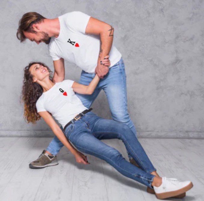 Тениски за двойки - Queen King 5