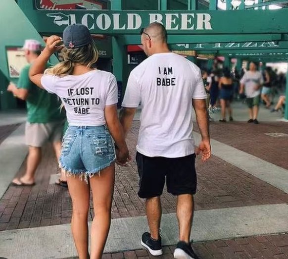 Тениски за двойки - Return to babe