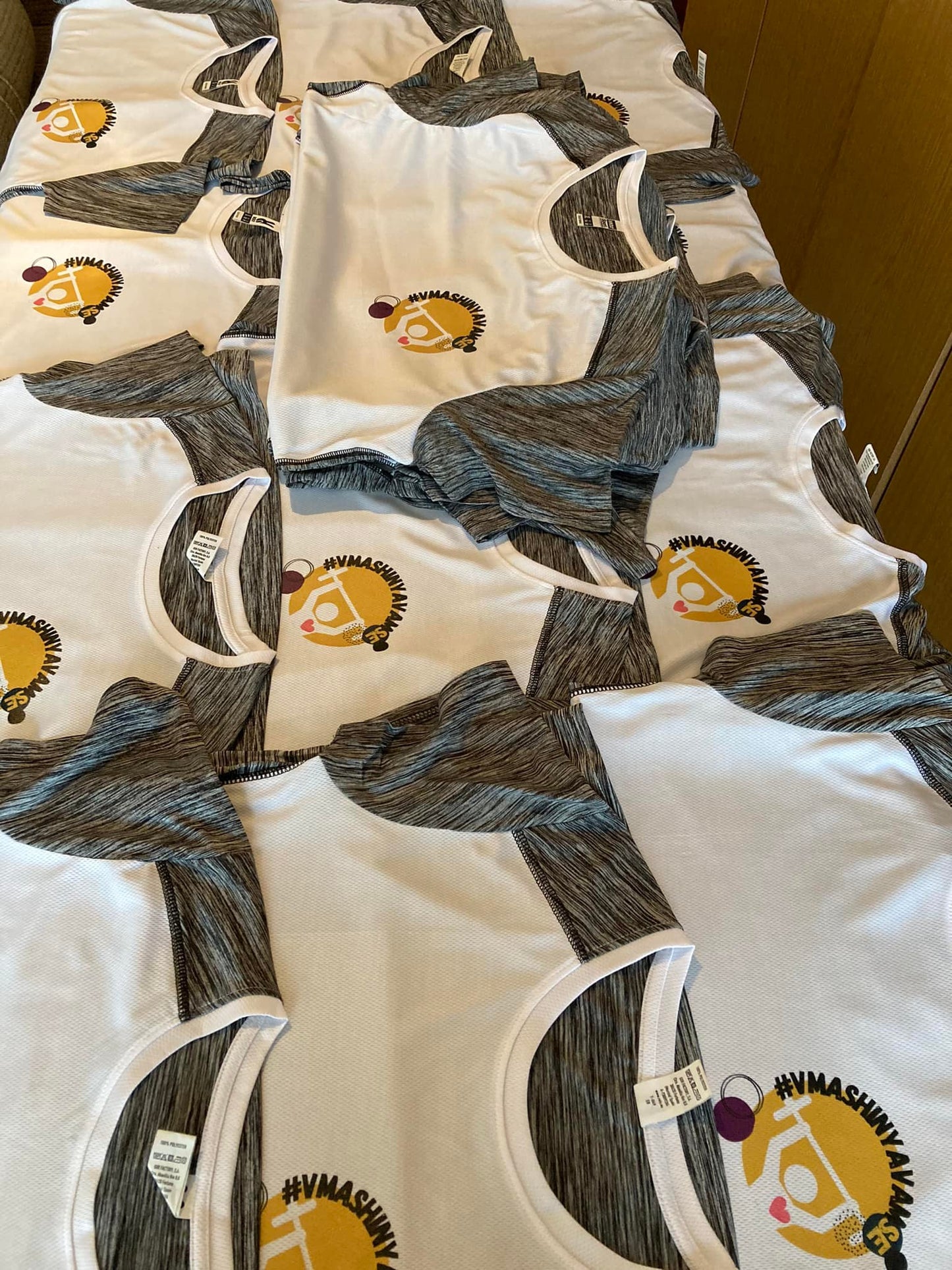 Тениски за фитнес клуб - Mashinyavam se