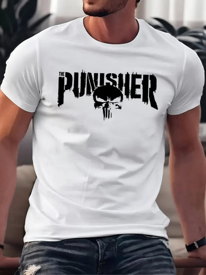 Мъжка стилна тениска - The punisher - M519