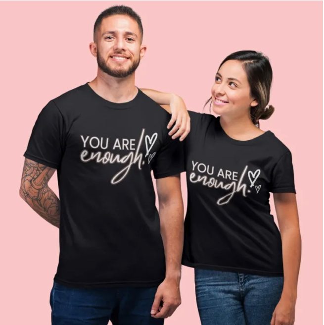 Тениски за двойки - You are enough