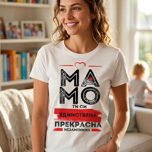 Дамска тениска „Незаменима Мама“
