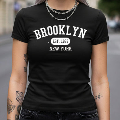 Дамска тениска - Brooklyn New York (Front) W134