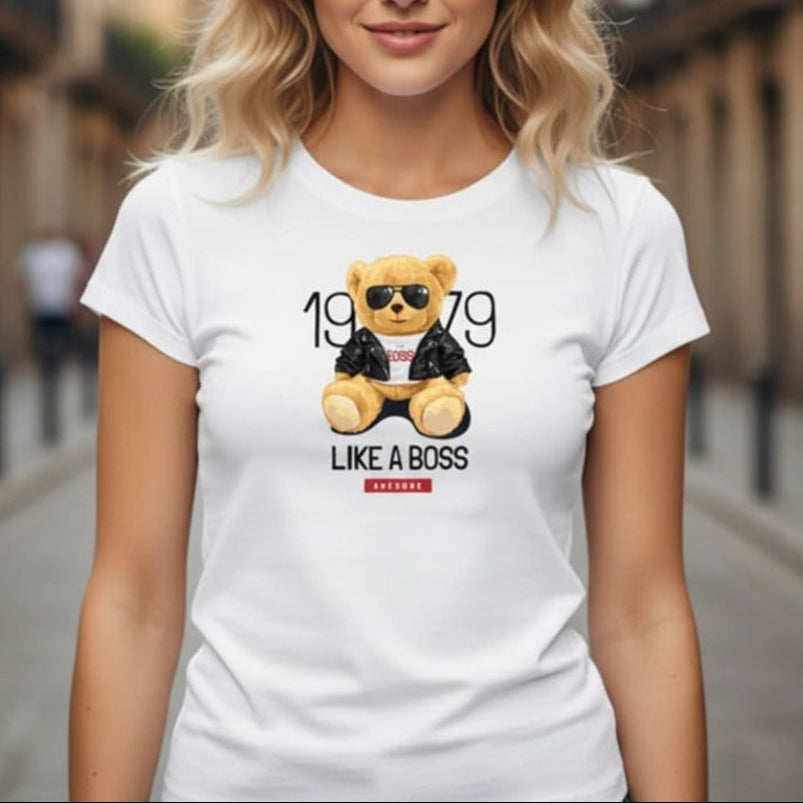 Дамска тениска -Like A Boss 1979 W51