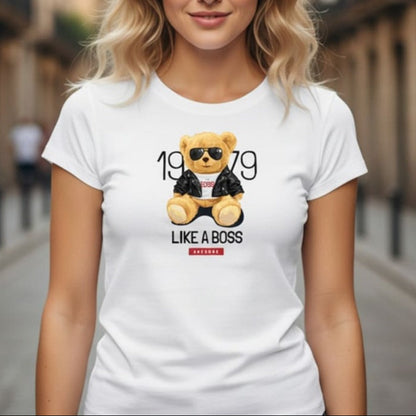 Дамска тениска -Like A Boss 1979 W51