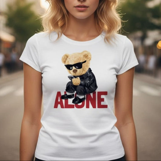 Дамска тениска -Alone W56