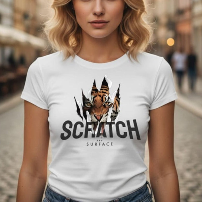 Дамска тениска - Scratch The Surface W59