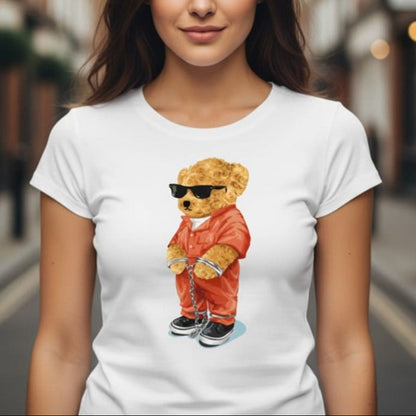 Дамска тениска - Orange Bad Bear W72