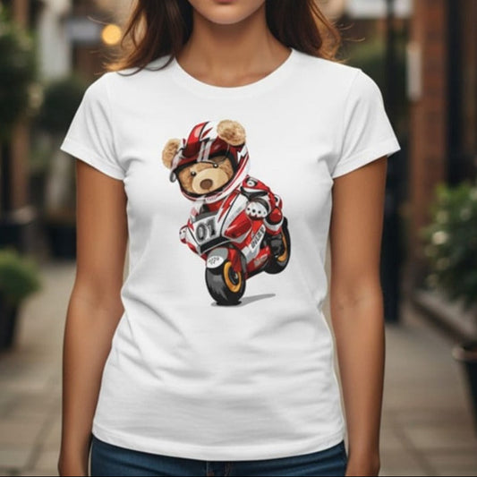 Дамска тениска - Moto Racer W77