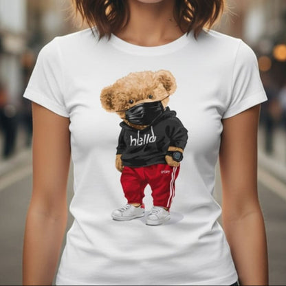 Дамска тениска - Hello Streetwear W88