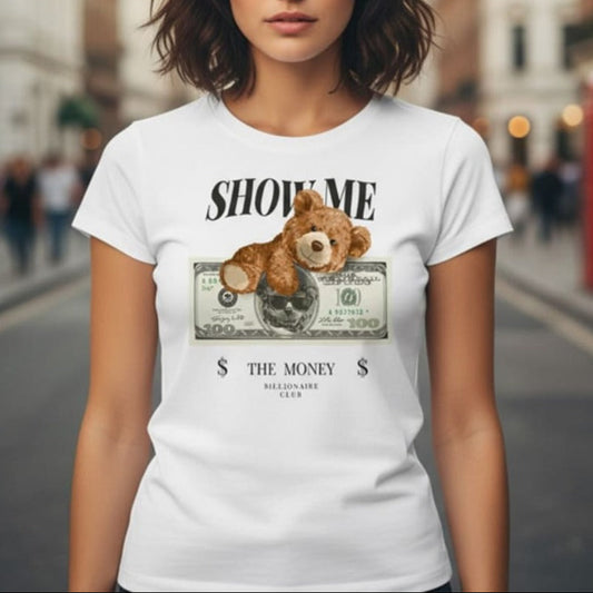 Дамска тениска - Show Me The Money W90