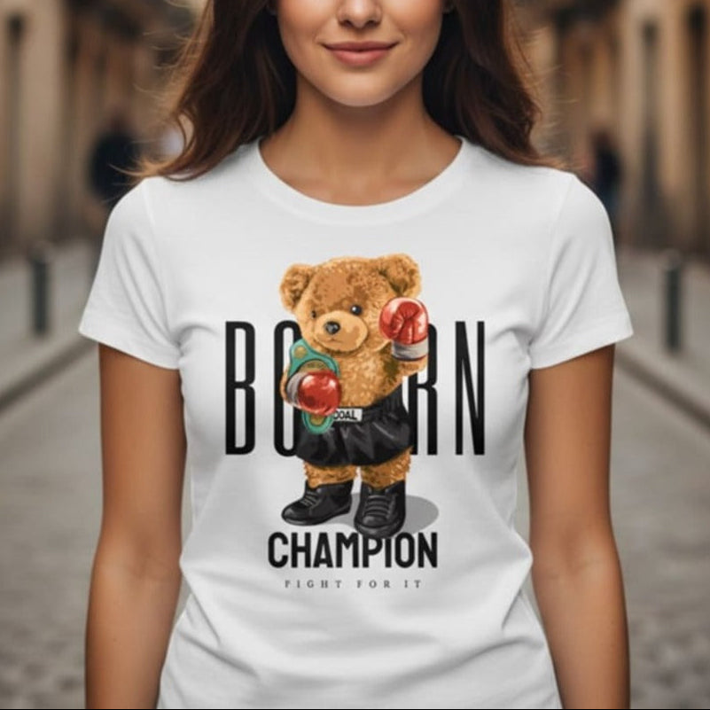 Дамска тениска - Born Champion W96