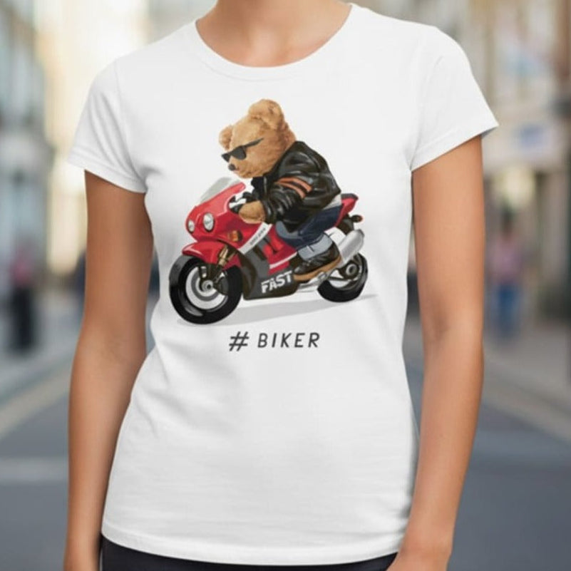 Дамска тениска - BIKER W106