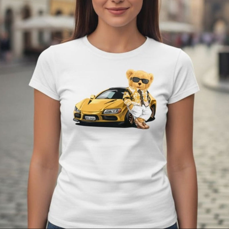 Дамска тениска - Golden Ride W109