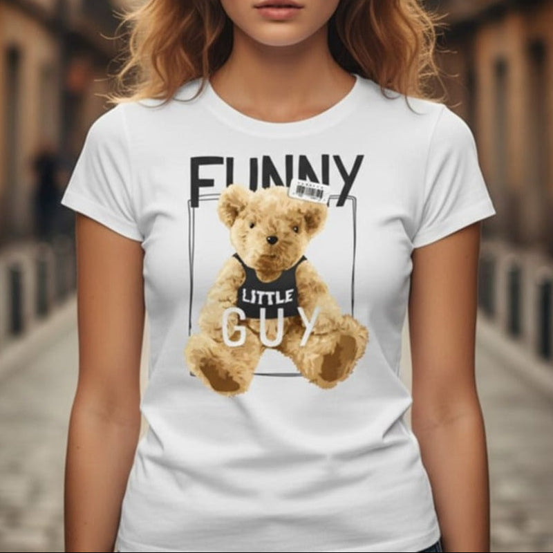 Дамска тениска - Funny Little Guy W113