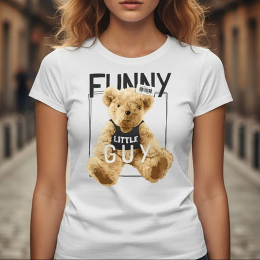 Дамска тениска - Funny Little Guy W113
