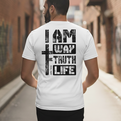 Мъжка Тениска - "I Am The Way" - M166