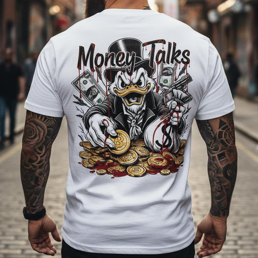 Мъжка стилна тениска - Money Talks 2