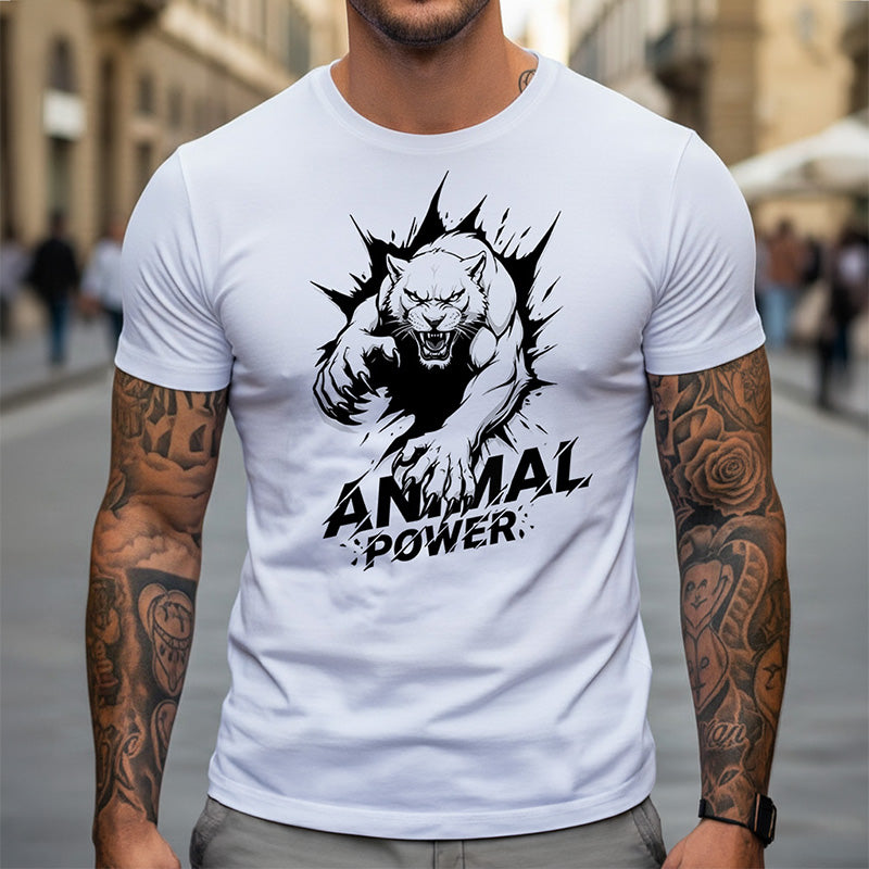 Мъжка тениска - Animal Power M132