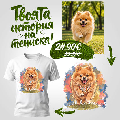 Тениска за подарък по снимка