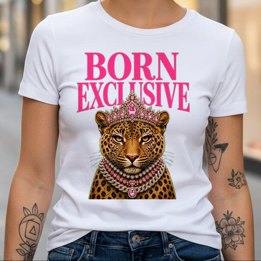 Дамска тениска - Born Exclusive White W155