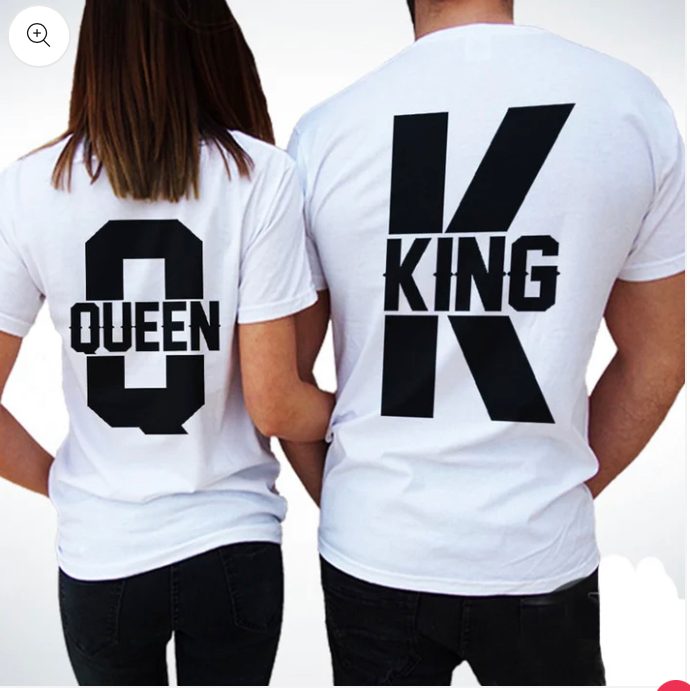 Тениски за двойки - Queen and King 2
