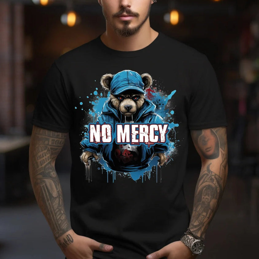 Мъжка тениска - No mercy - M115