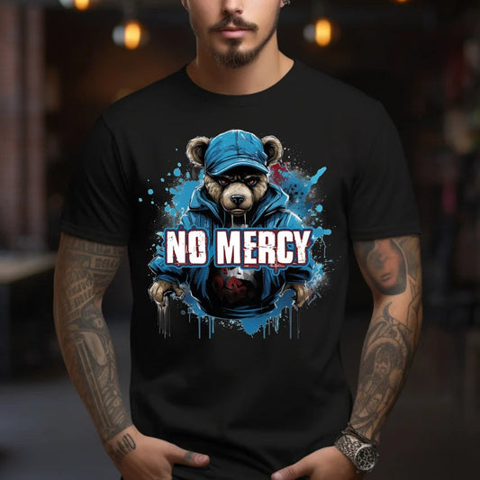 Мъжка тениска - No mercy - M115