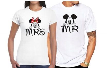 Тениски за двойки - Mrs and Mr