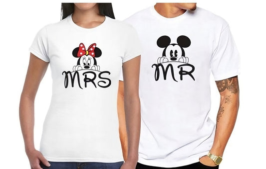 Тениски за двойки - Mrs and Mr